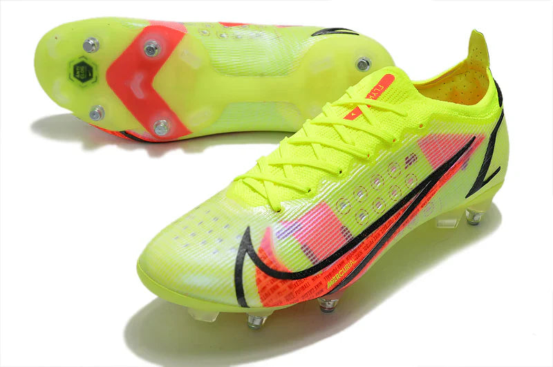 Chuteira Nike Mercurial Vapor 14 Elite Trava Mista verde